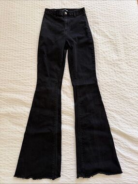 Super Long Wide Leg Jeans size 9